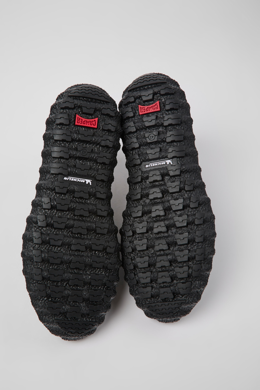 Ground MICHELIN Black textile and leather shoes for men - Image 5