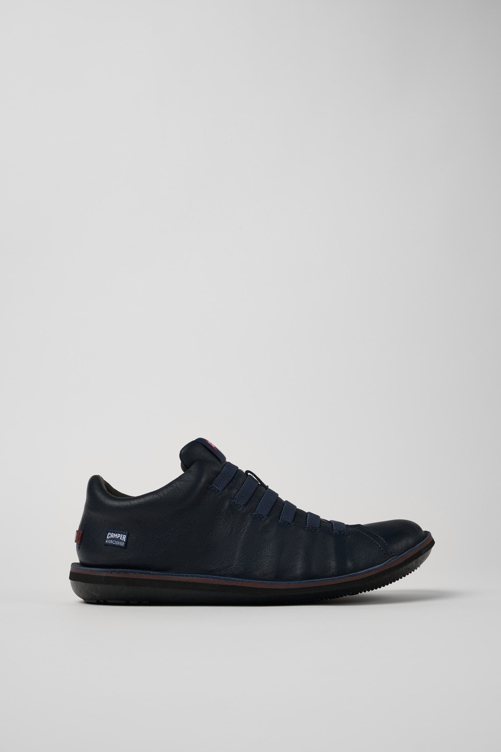 Beetle HYDROSHIELD® Blue leather sneakers - Image 2