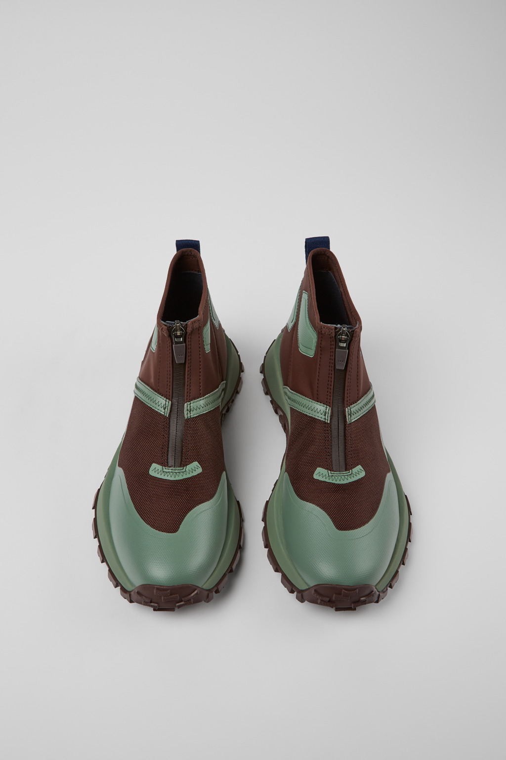 Drift Trail VIBRAM Multicolored recycled PET ankle boots for men - Image 4