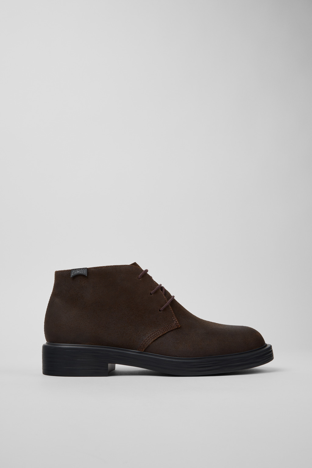 Dean Brown Nubuck Ankle Boots for Men. - Image 2