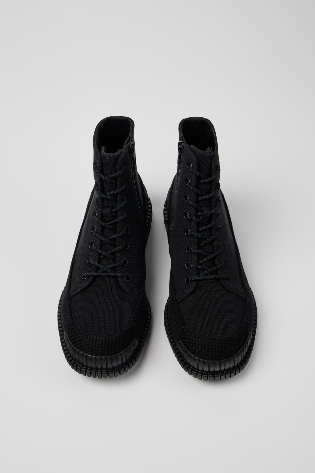 Pix TENCEL® Black lace up boot for men - Image 4