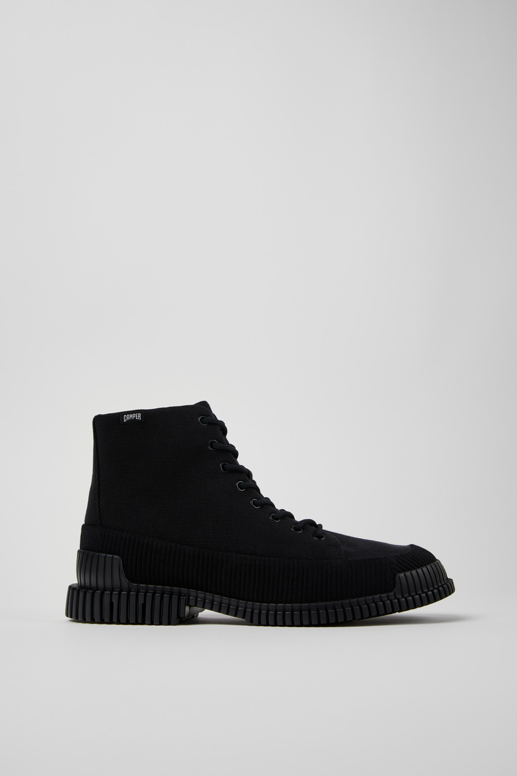 Pix TENCEL® Black lace up boot for men - Image 2