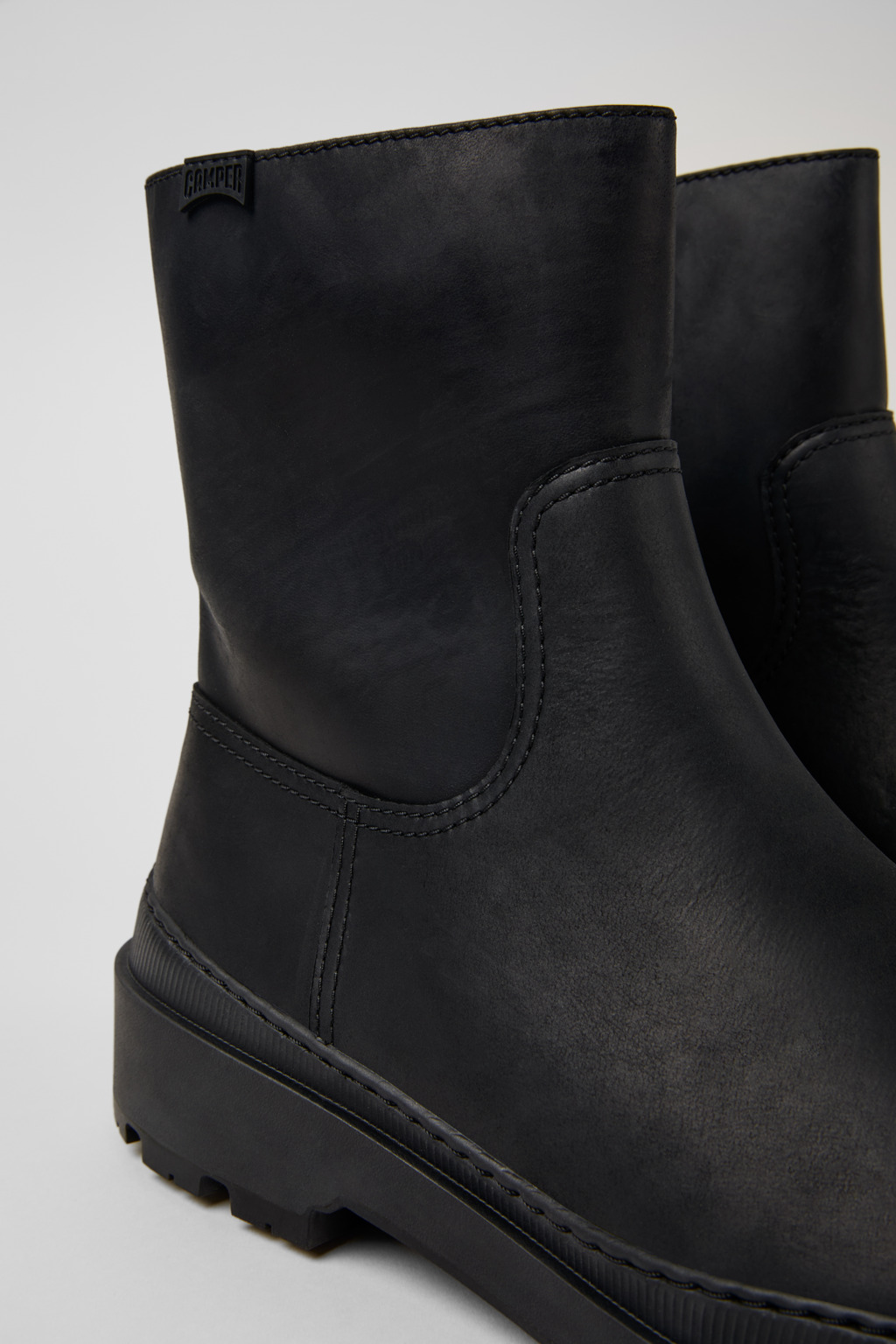Brutus Trek MICHELIN Black nubuck boots for men