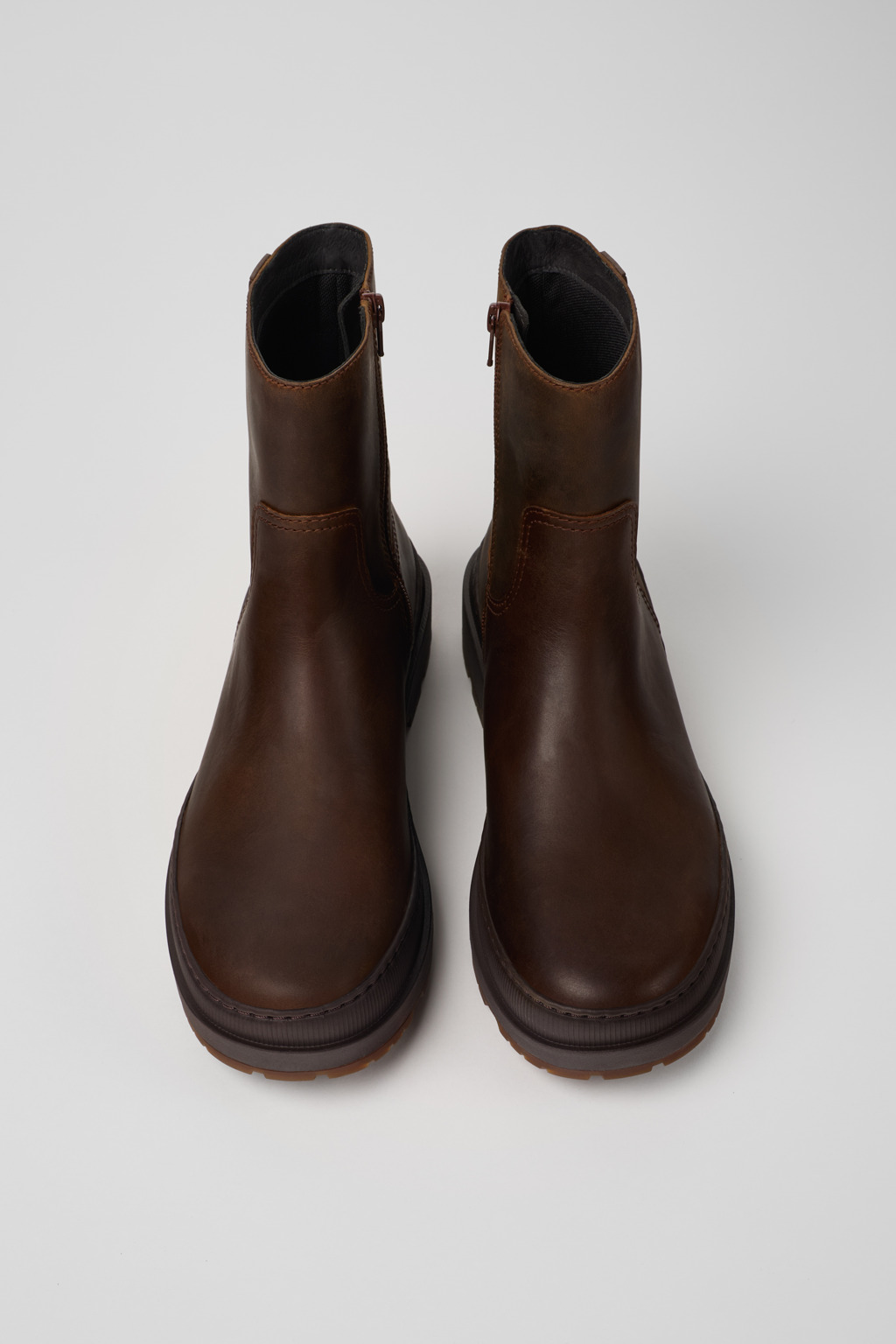 Brutus Trek MICHELIN Brown nubuck boots for men - Image 4
