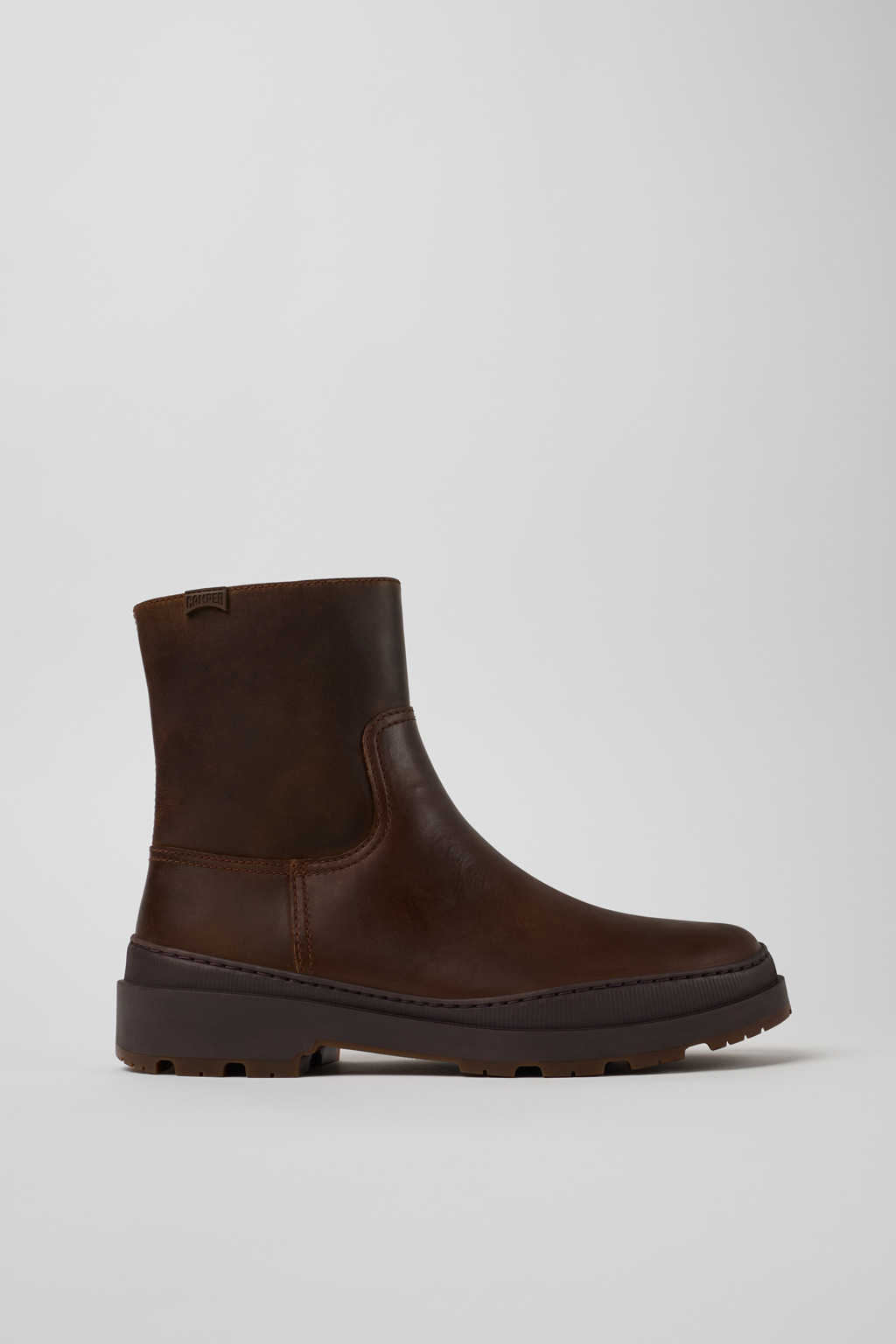 Brutus Trek MICHELIN Brown nubuck boots for men - Image 2