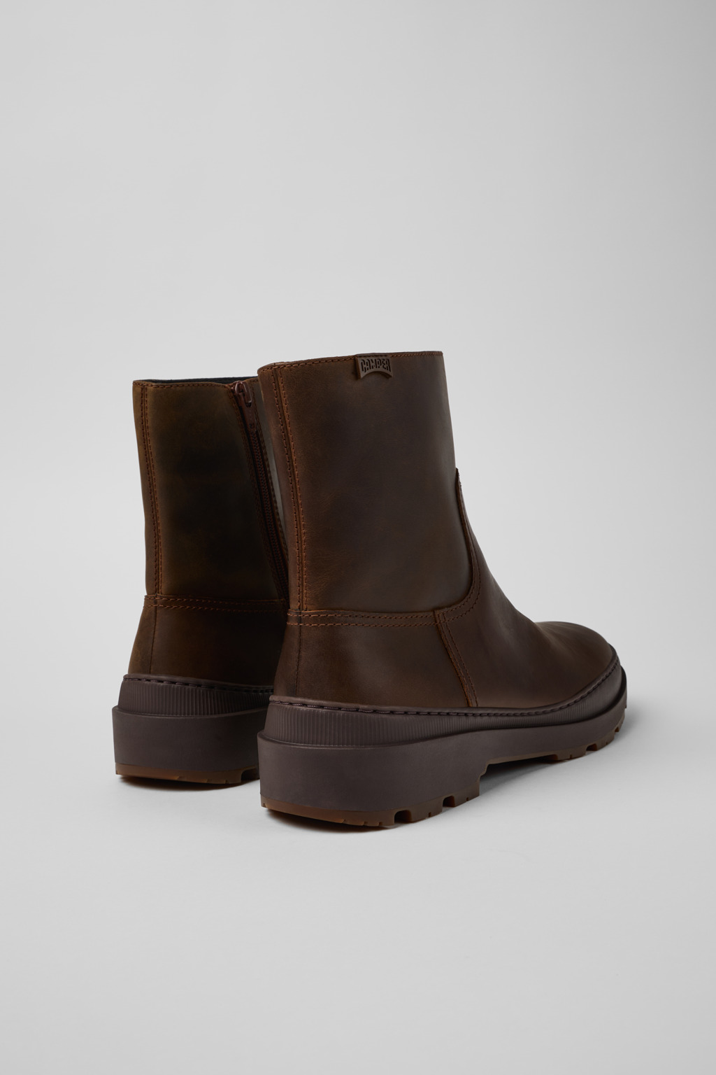 Brutus Trek MICHELIN Brown nubuck boots for men - Image 3