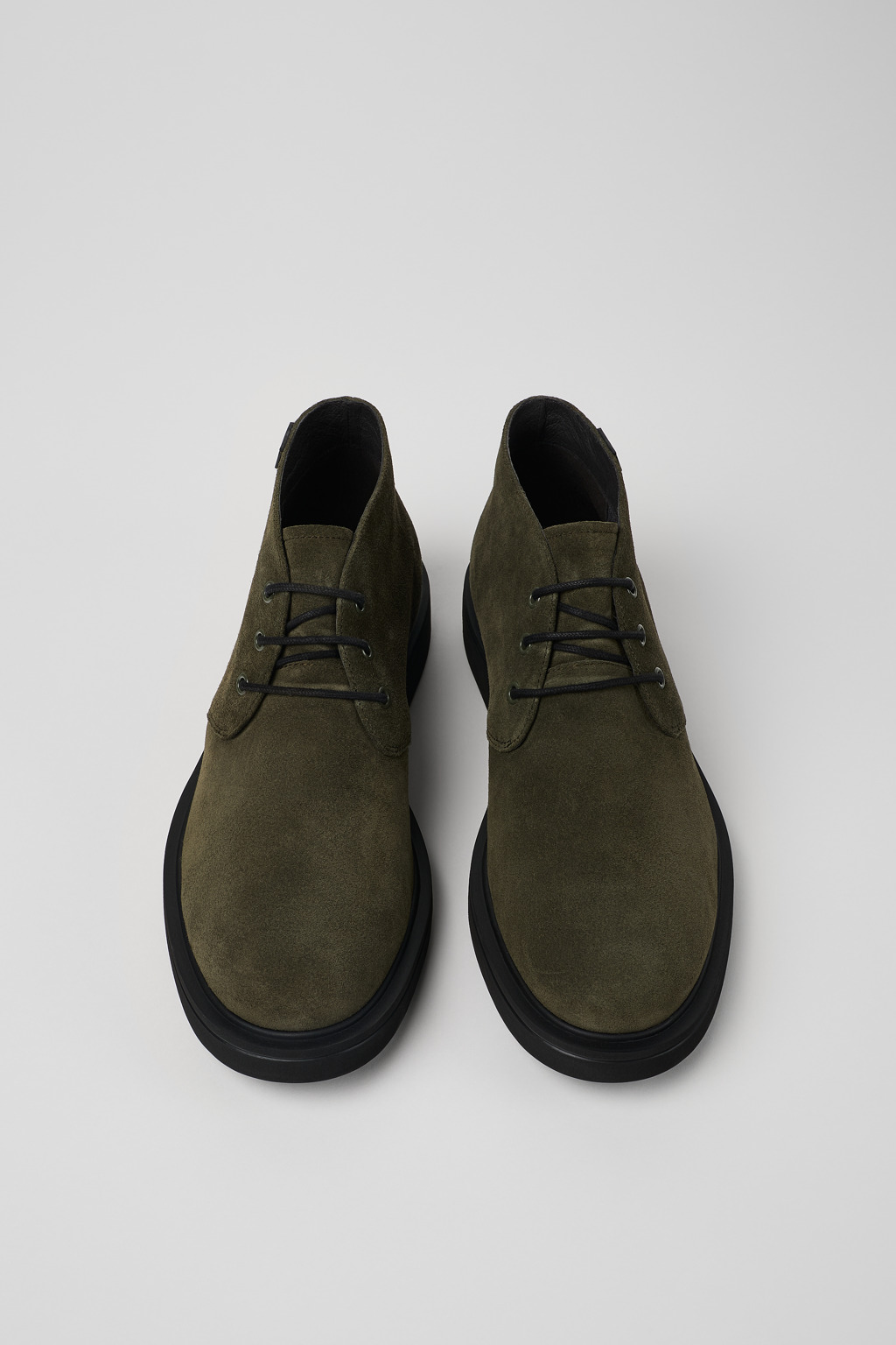 Norman Green nubuck ankle boots for men - Image 4