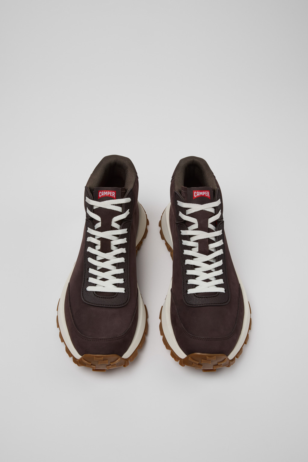 Drift Trail Brown Nubuck Sneaker Boots for Men. - Image 4