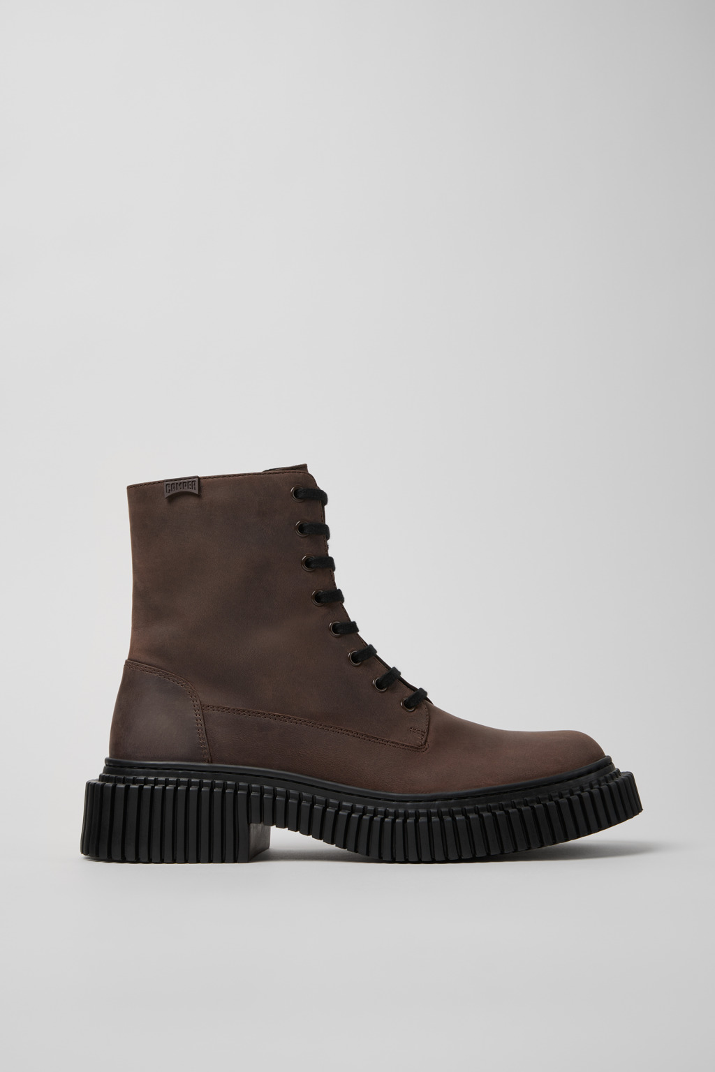 Pix Berlin Brown Nubuck Mid Boots for Men. - Image 2