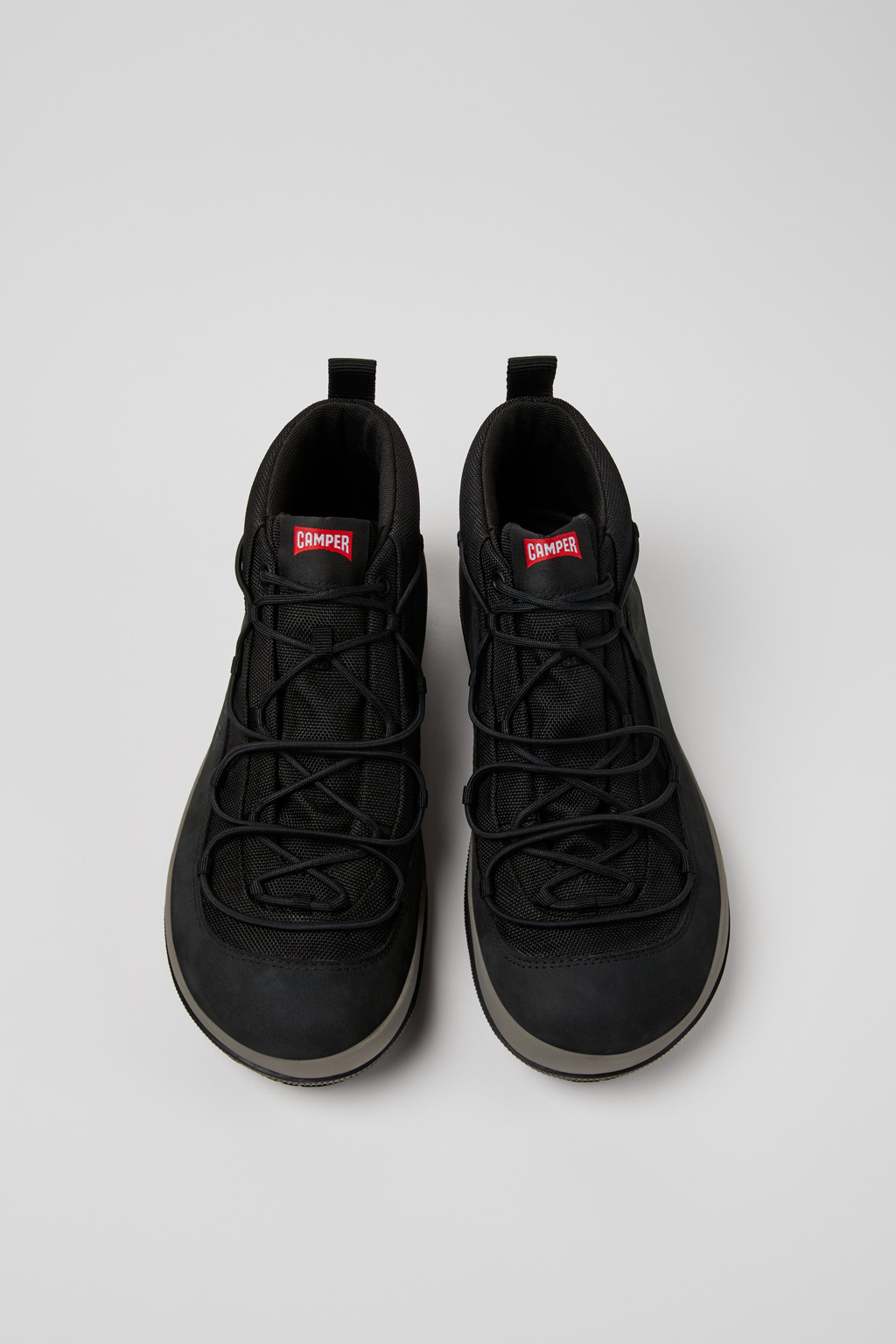 Peu Pista GM GORE-TEX Black Textile and Nubuck Mid Boots for Men. - Image 4
