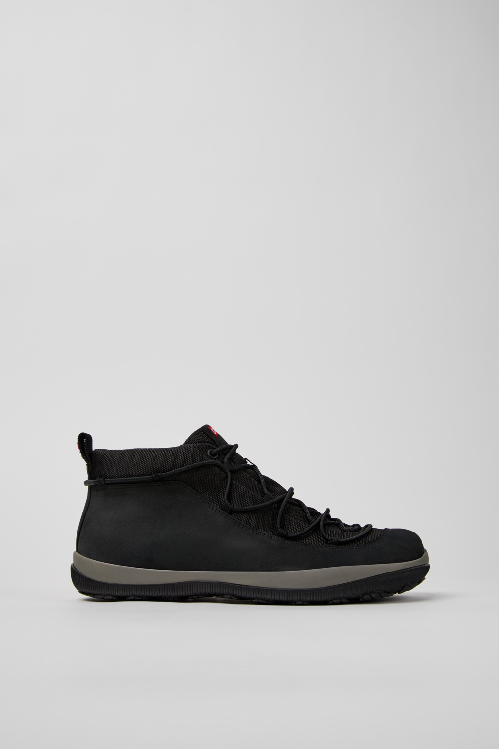Peu Pista GM GORE-TEX Black Textile and Nubuck Mid Boots for Men. - Image 2