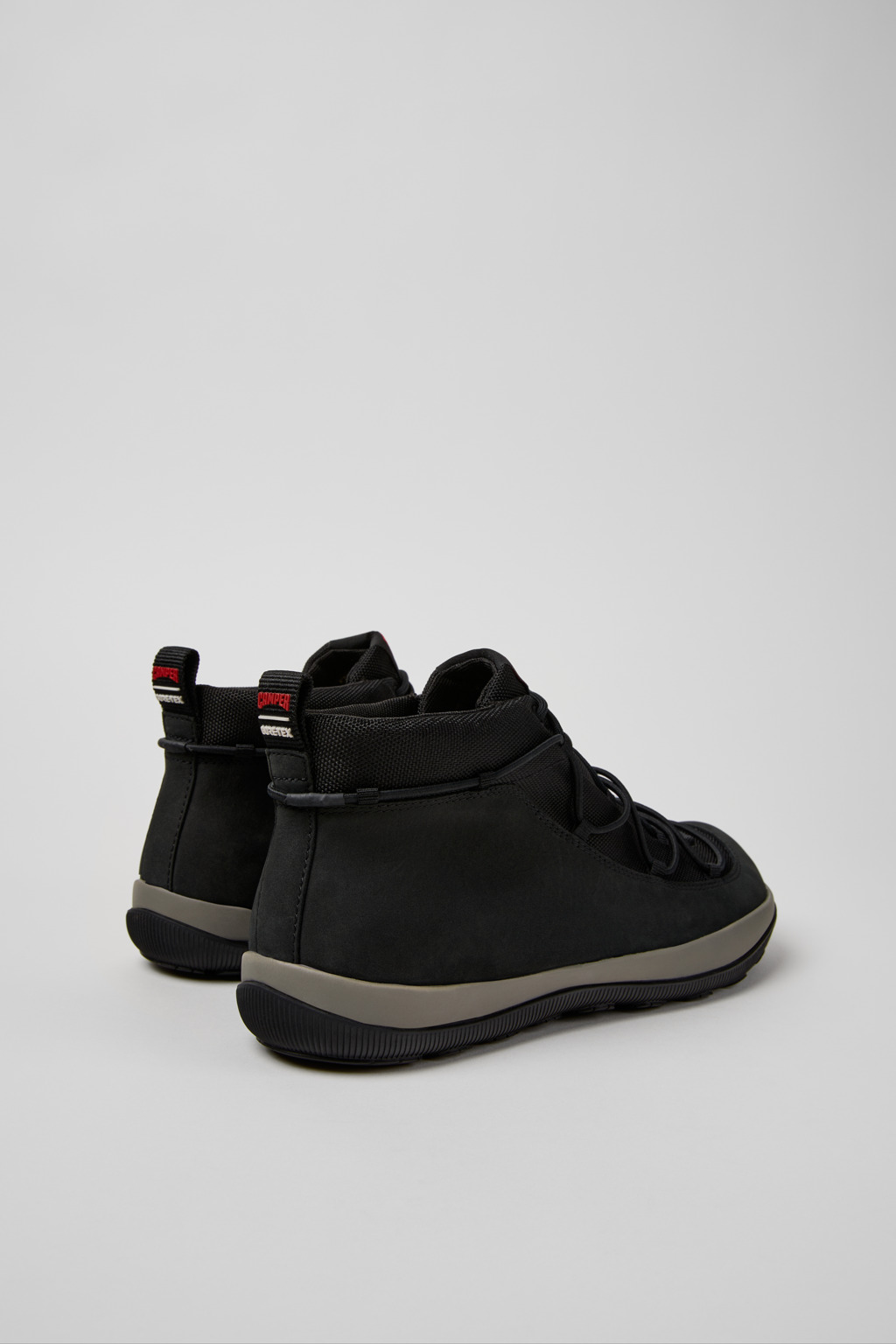 Peu Pista GM GORE-TEX Black Textile and Nubuck Mid Boots for Men. - Image 3