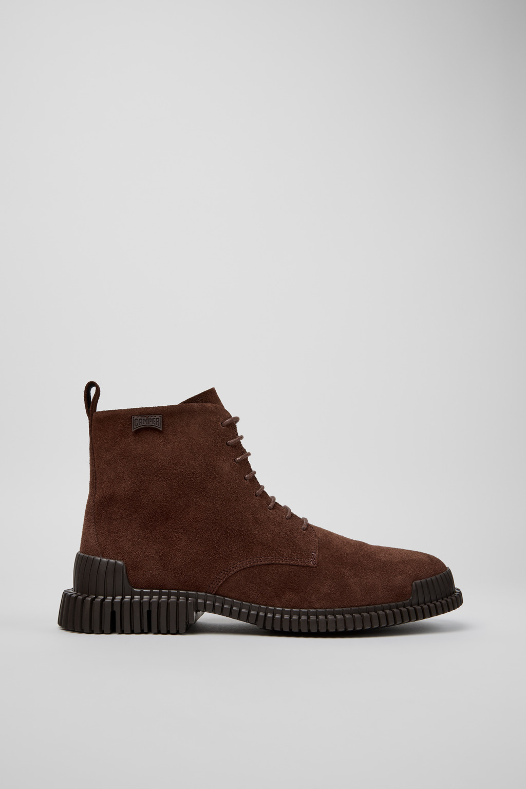 Pix Brown Suede Leather Ankle Boots for Men. - Image 3
