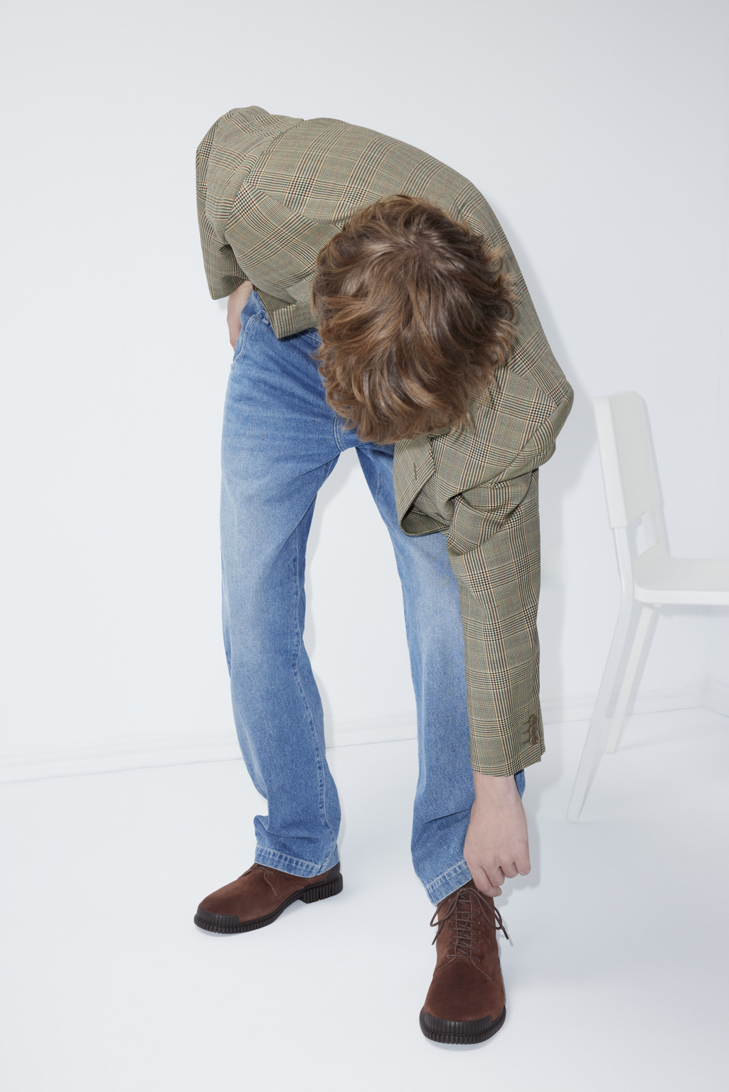 Pix Brown Suede Leather Ankle Boots for Men. - Image 2