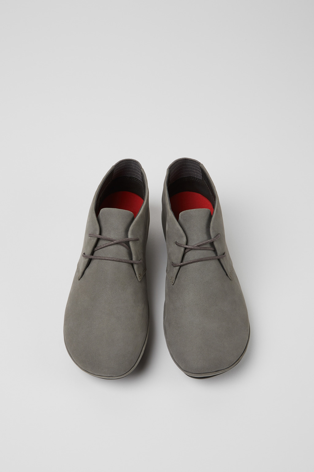 Right Gray nubuck shoes for women - Image 4