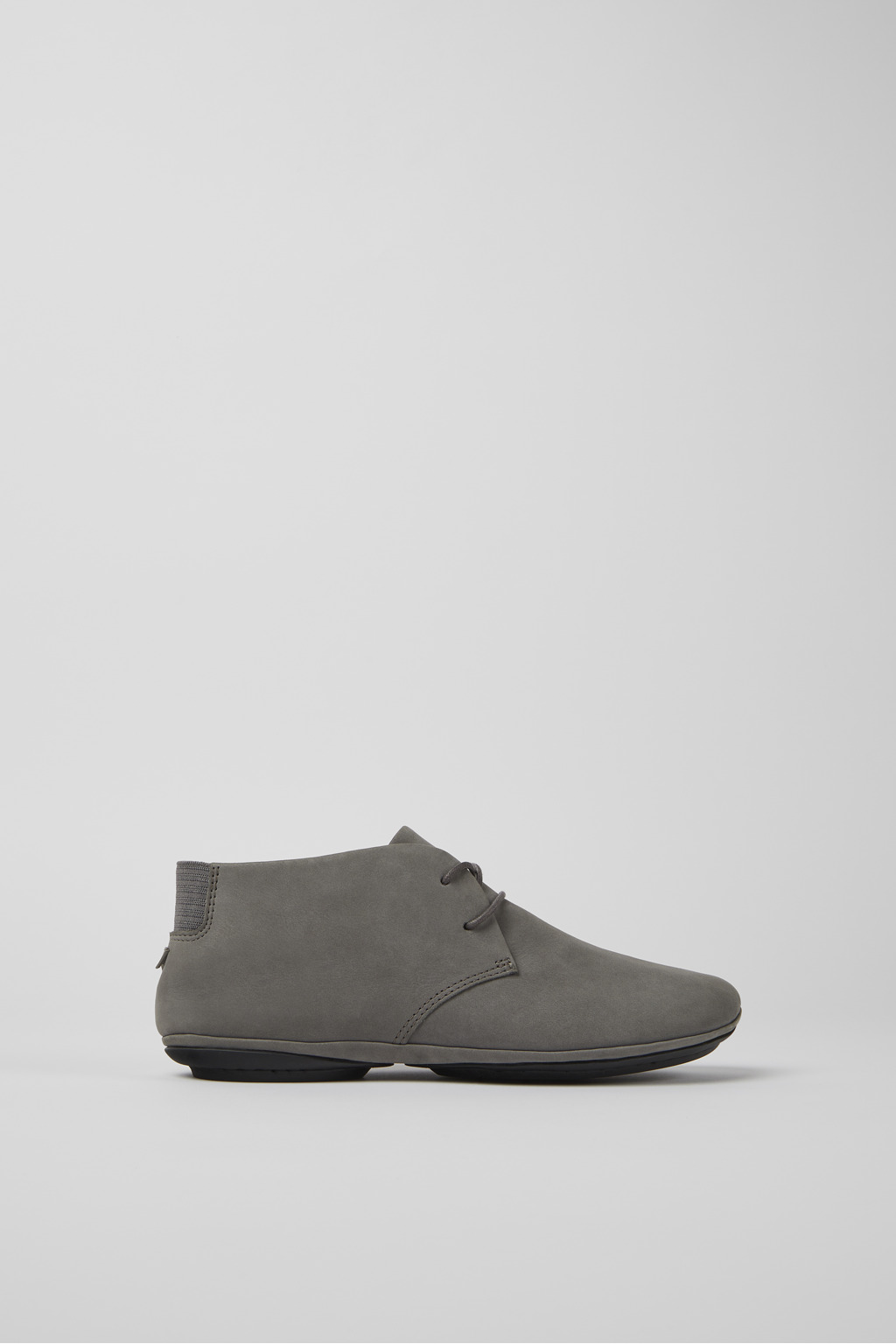 Right Gray nubuck shoes for women - Image 2