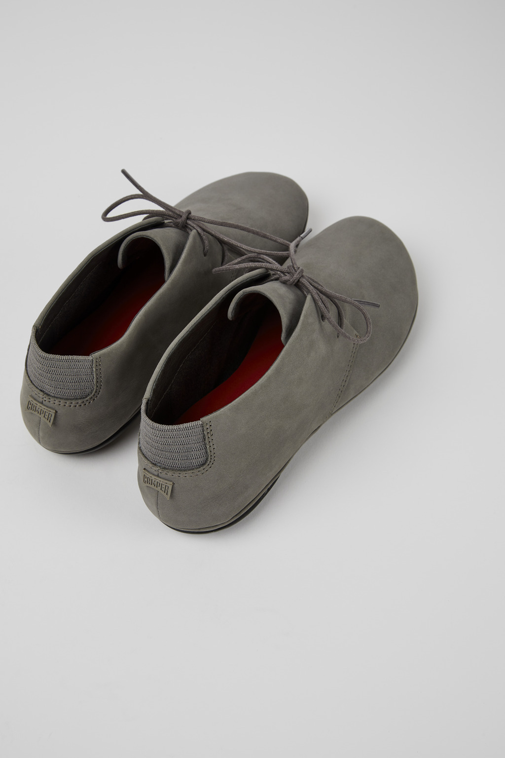 Right Gray nubuck shoes for women - Image 3