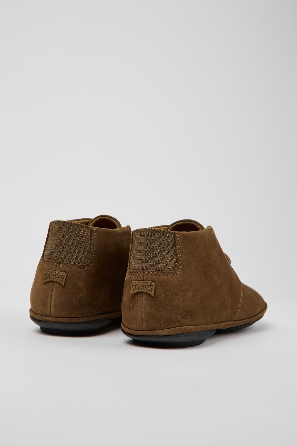 Right Brown nubuck shoes for women - Image 3