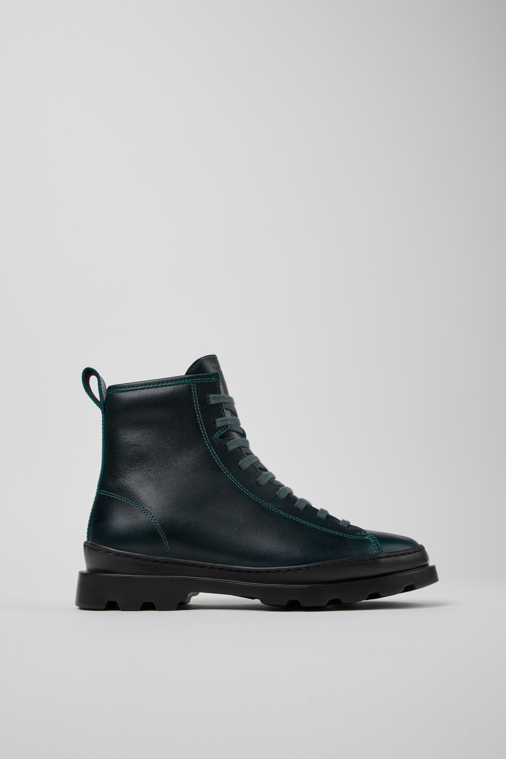 Brutus Green leather boots for women - Image 2
