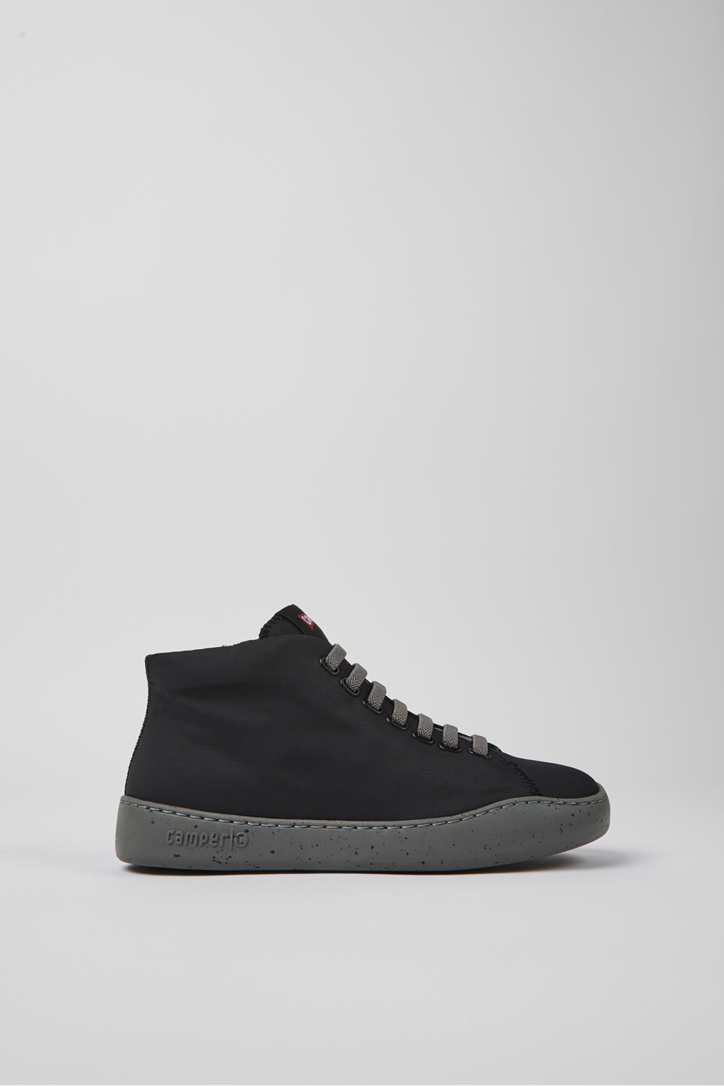Peu Touring Black Textile Sneaker Booties for Women. - Image 2