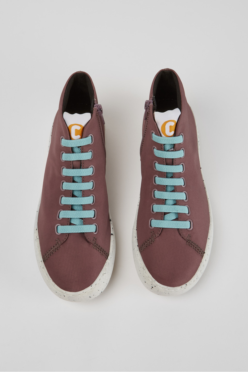 Peu Touring Purple textile ankle boots - Image 4
