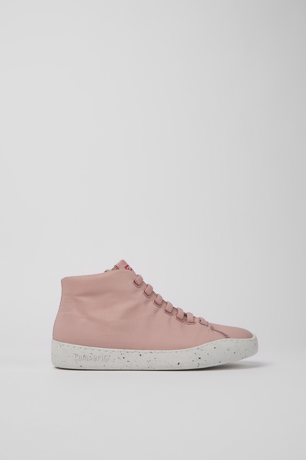 Peu Touring Pink recycled PET sneakers for women - Image 2
