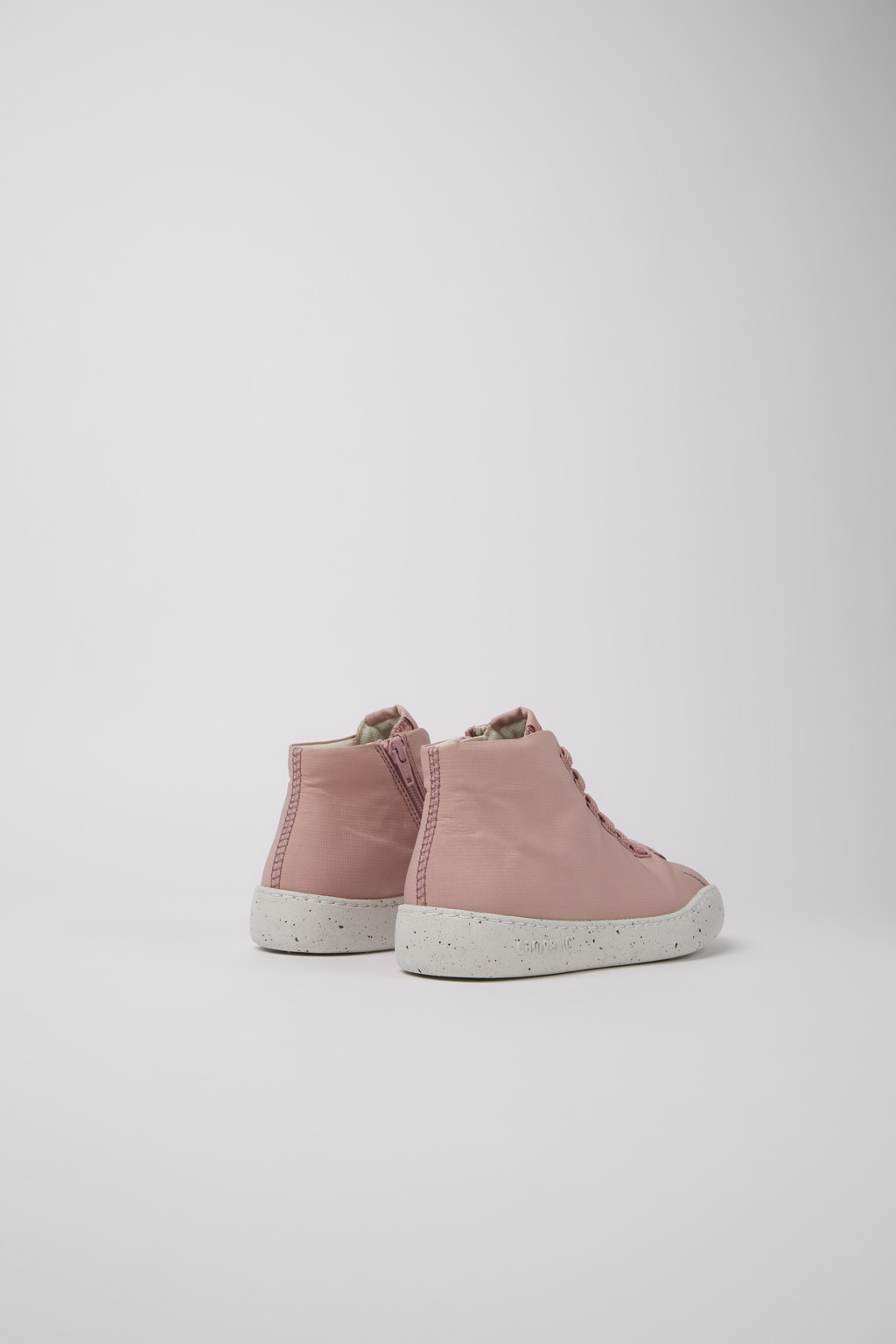 Peu Touring Pink recycled PET sneakers for women - Image 3