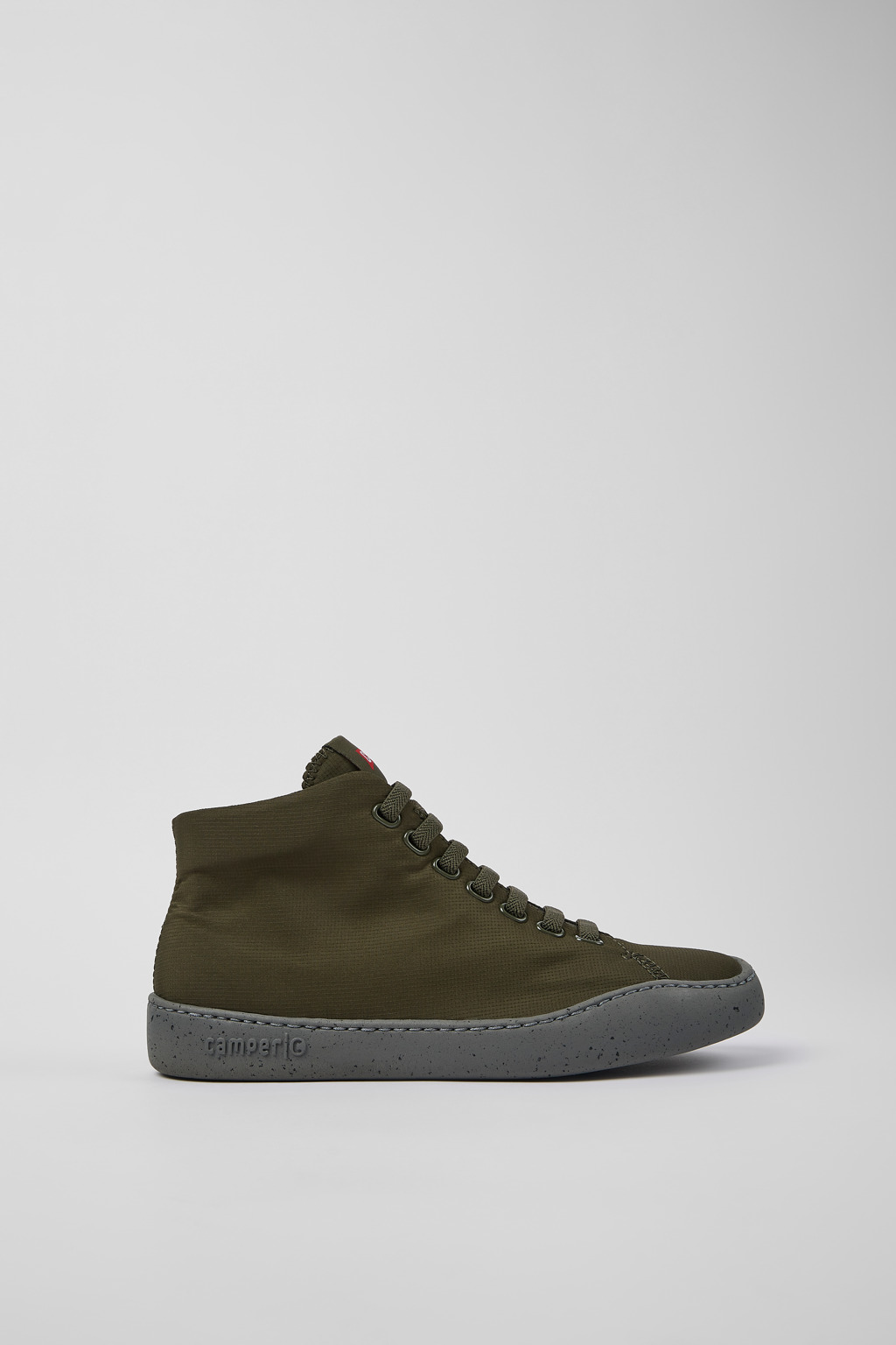 Peu Touring Green textile ankle boots for women - Image 2