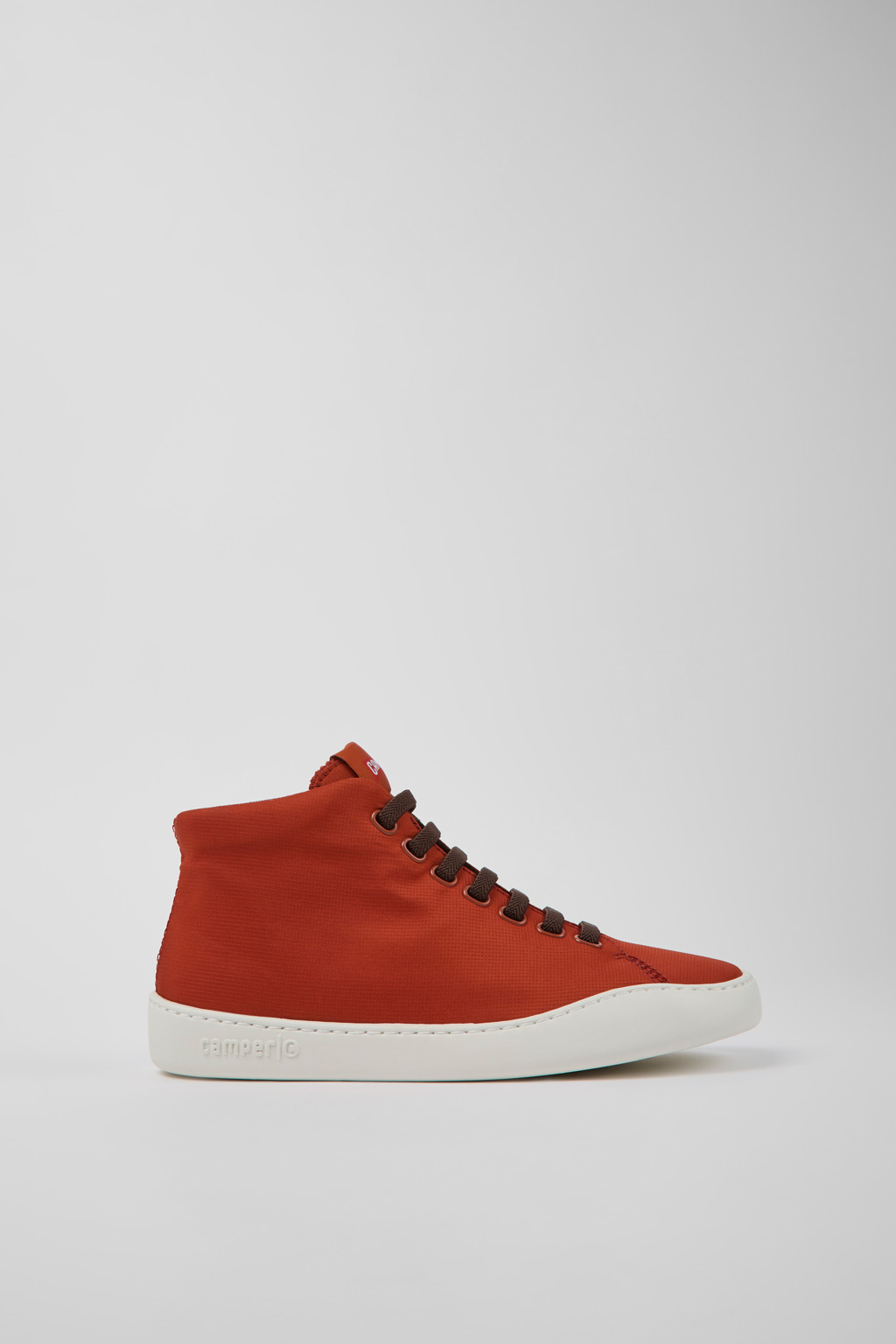 Peu Touring Red recycled PET sneakers for women - Image 2