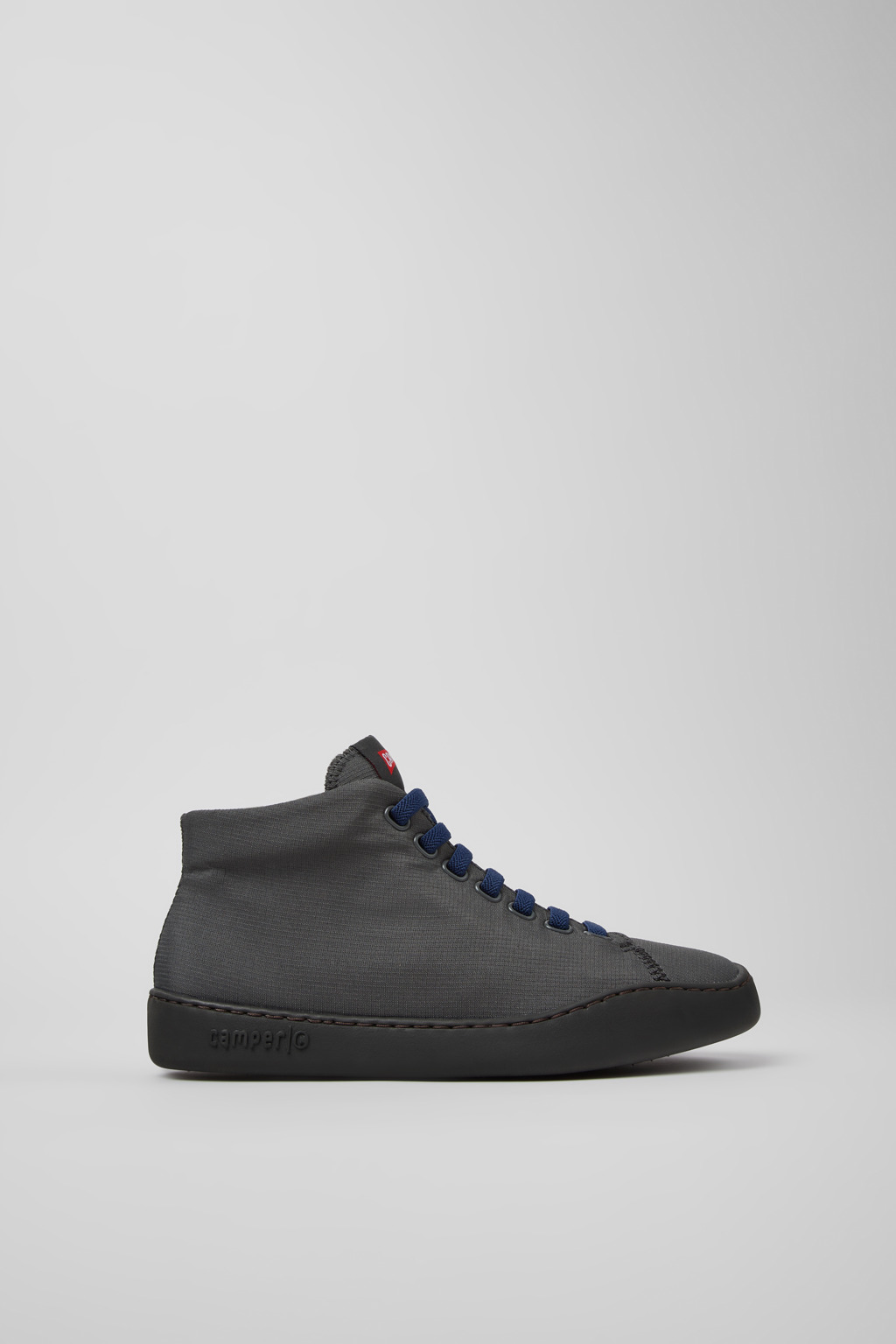 Peu Touring Gray Textile Sneaker Booties for Women. - Image 2