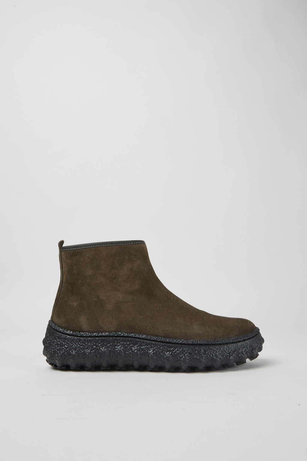Ground MICHELIN Dark grey suede ankle boots - Image 2