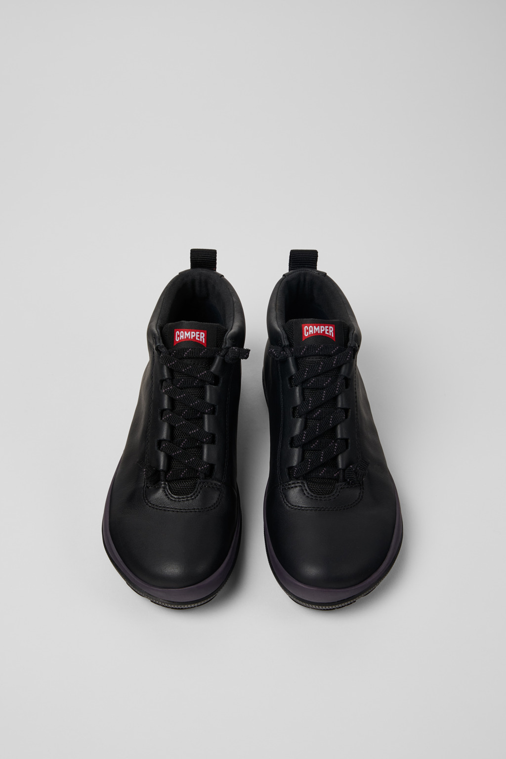 Peu Pista GORE-TEX Black Leather and Textile Ankle Boots for Women - Image 4
