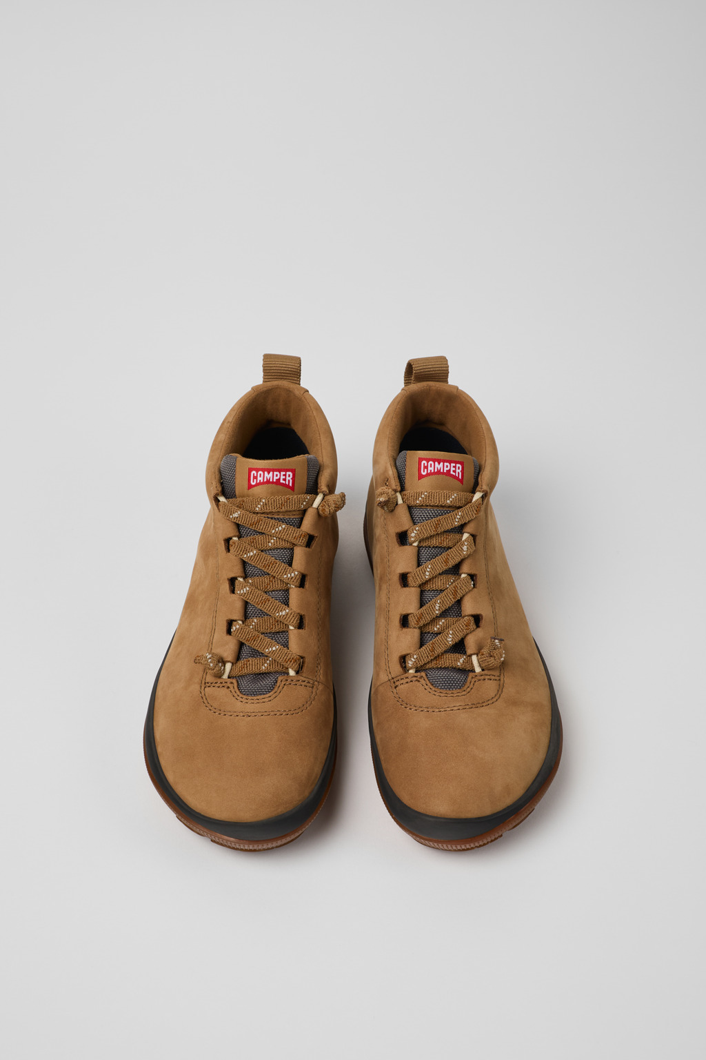 Peu Pista GORE-TEX Brown Nubuck and Textile Ankle Boots for Women - Image 4
