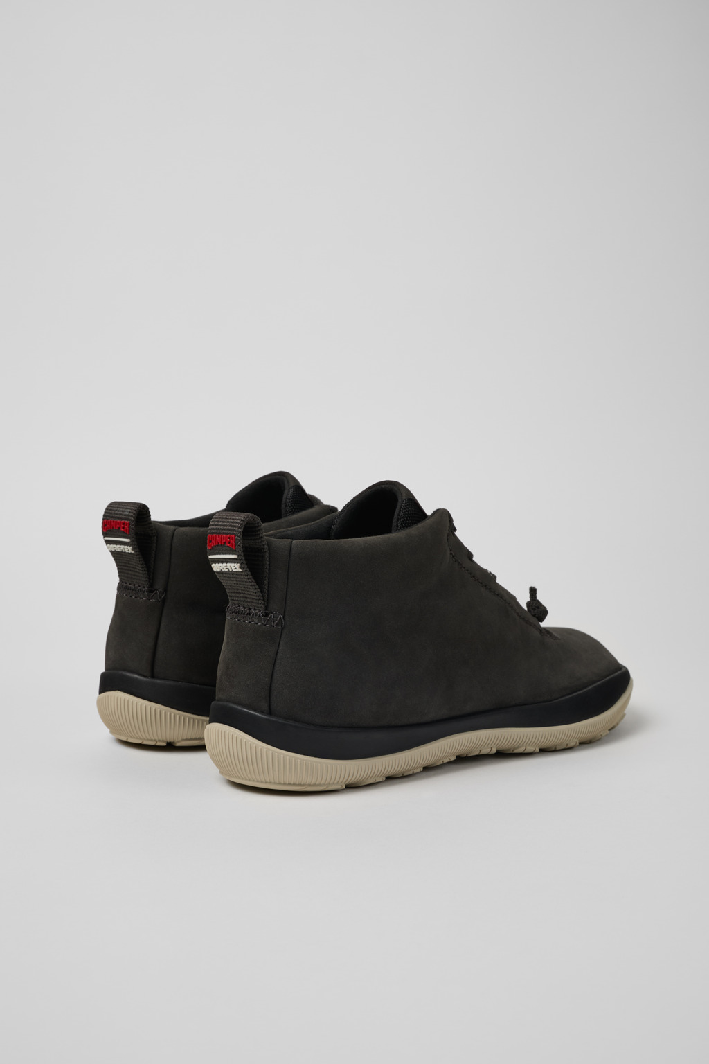 Peu Pista GORE-TEX Gray Nubuck and Textile Ankle Boots for Women - Image 3
