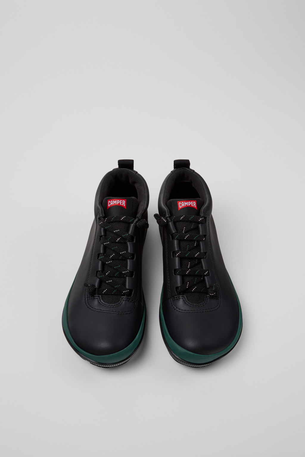 Peu Pista GM GORE-TEX Black Leather and Textile Ankle Boots for Women. - Image 4