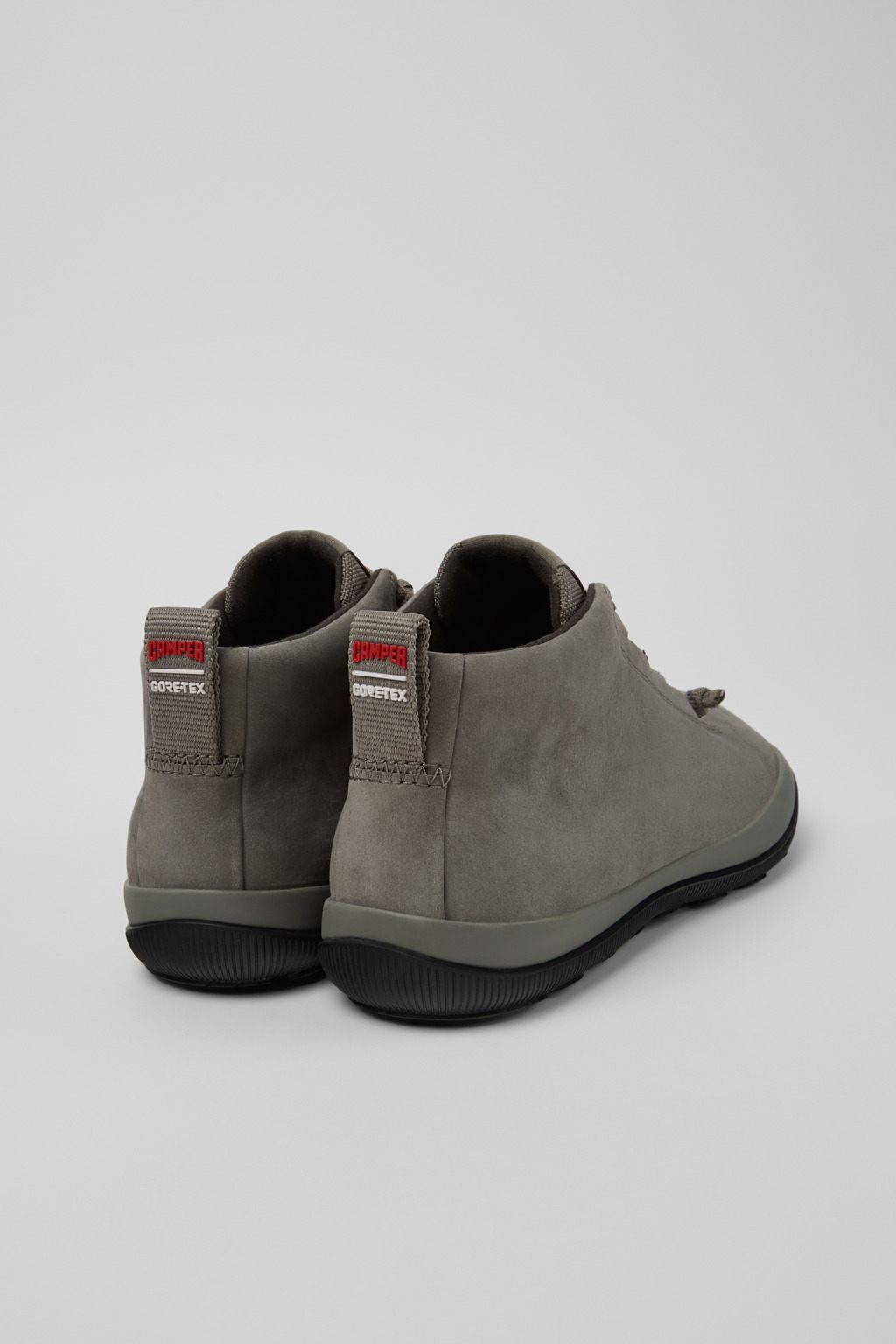 Peu Pista GM GORE-TEX Gray Nubuck and Textile Ankle Boots for Women. - Image 3
