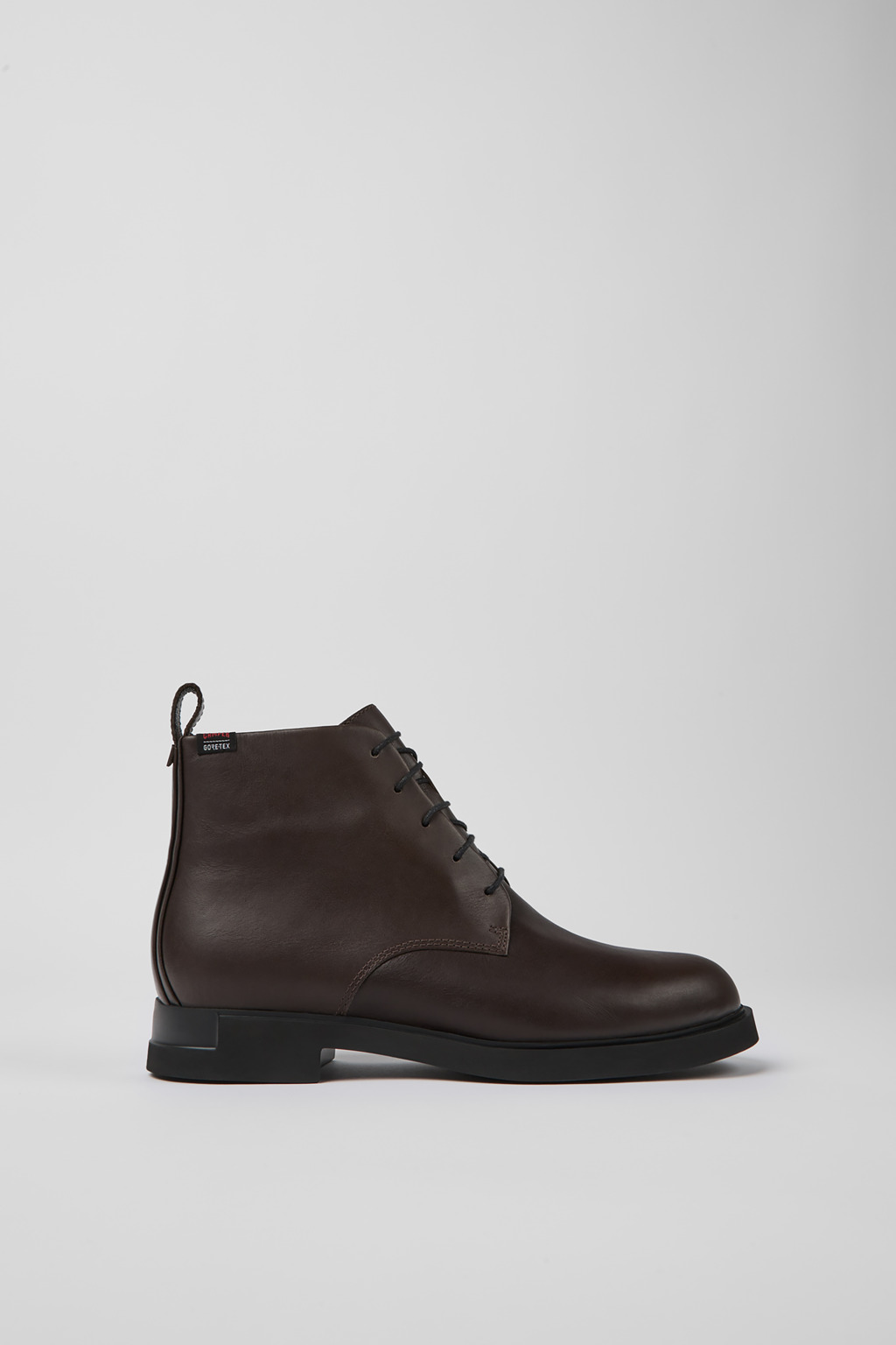 Iman GORE-TEX Brown leather ankle boots - Image 2