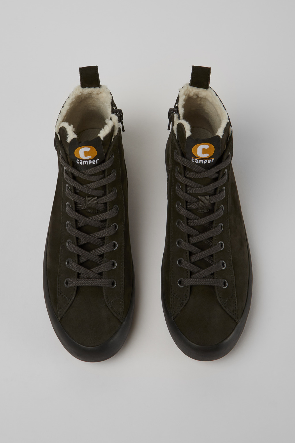 Imar Grey nubuck ankle boots - Image 4