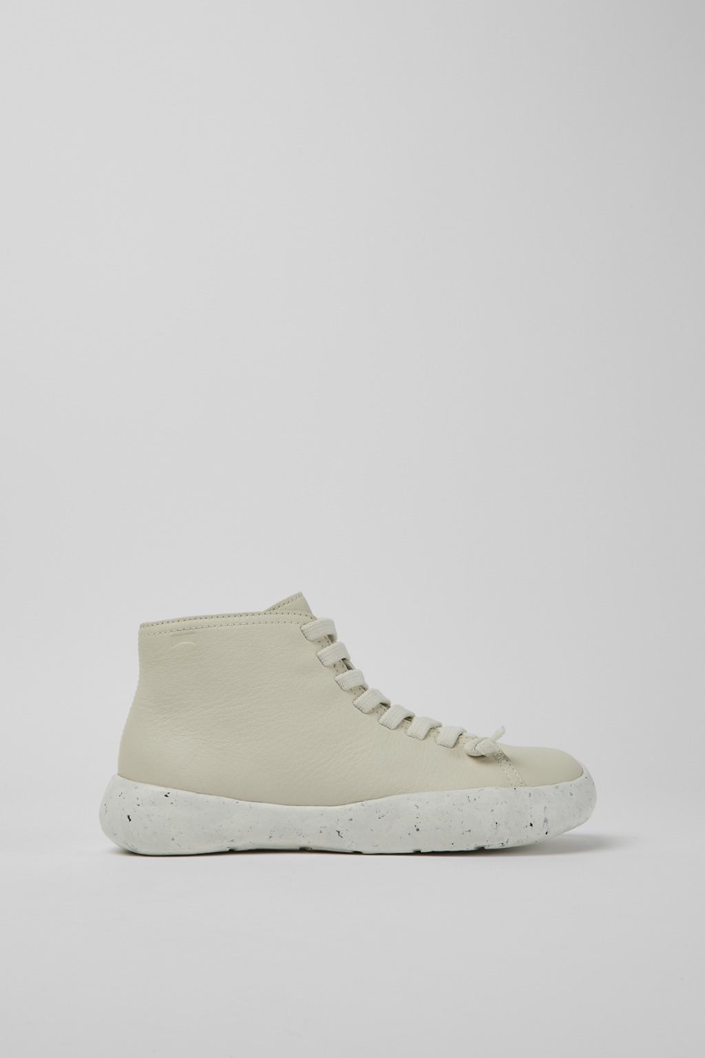 Peu Stadium White leather ankle boots for women - Image 2