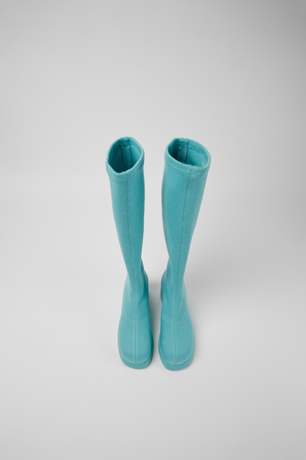 Kaah TENCEL Turquoise boots for women - Image 4