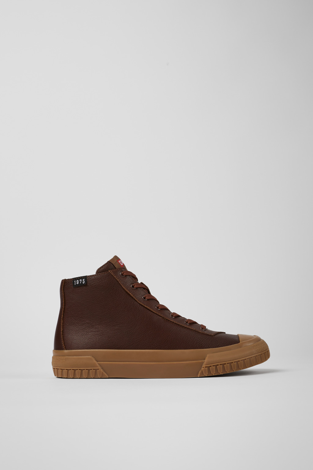 Camaleon Brown leather boots for women - Image 2