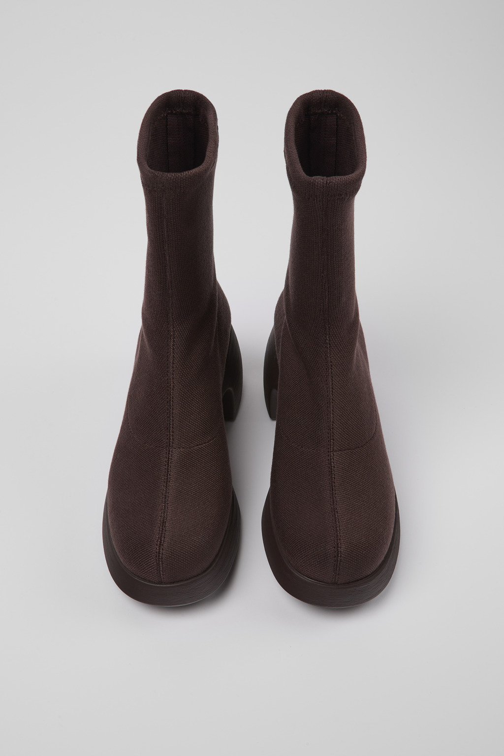 Thelma Burgundy TENCEL® Lyocell boots for women - Image 4
