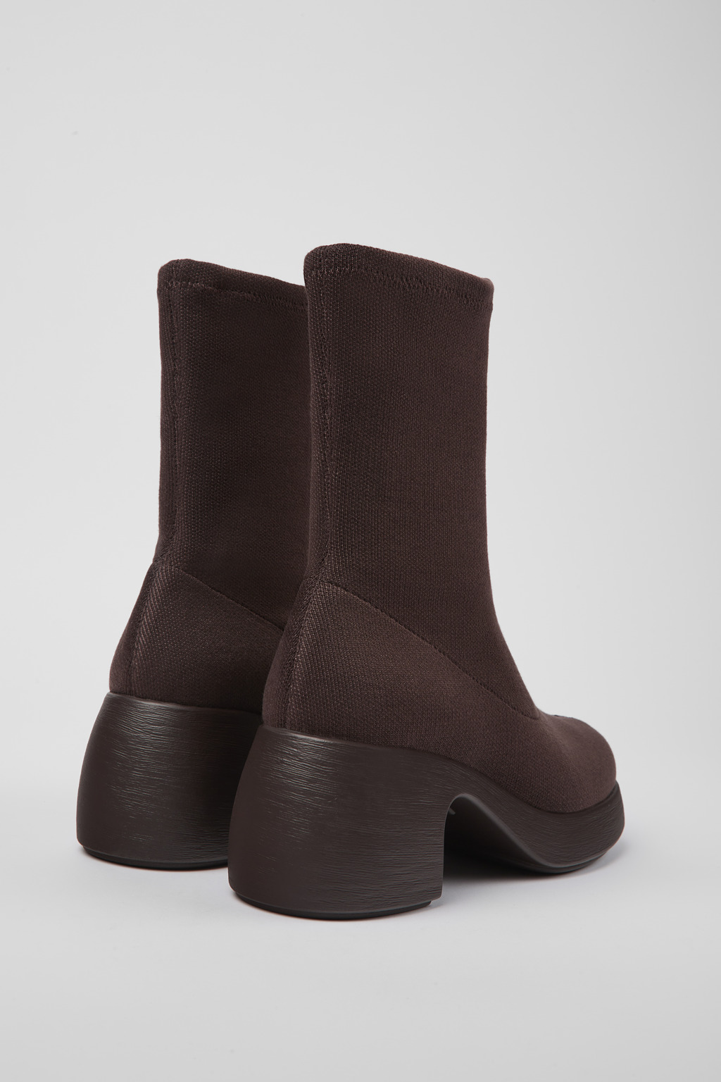 Thelma Burgundy TENCEL® Lyocell boots for women - Image 3