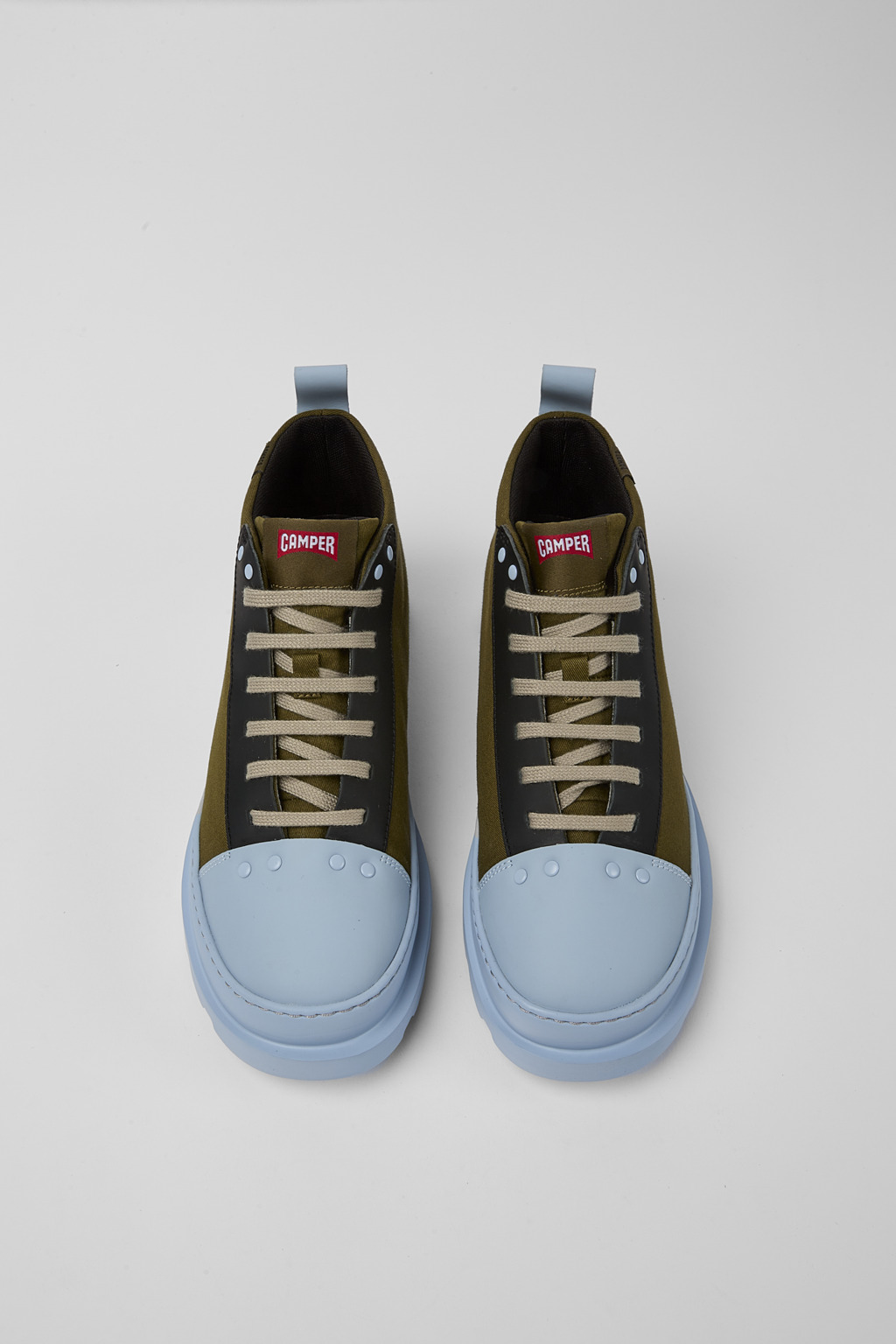 Brutus Green, blue, and black shoes for women - Image 4