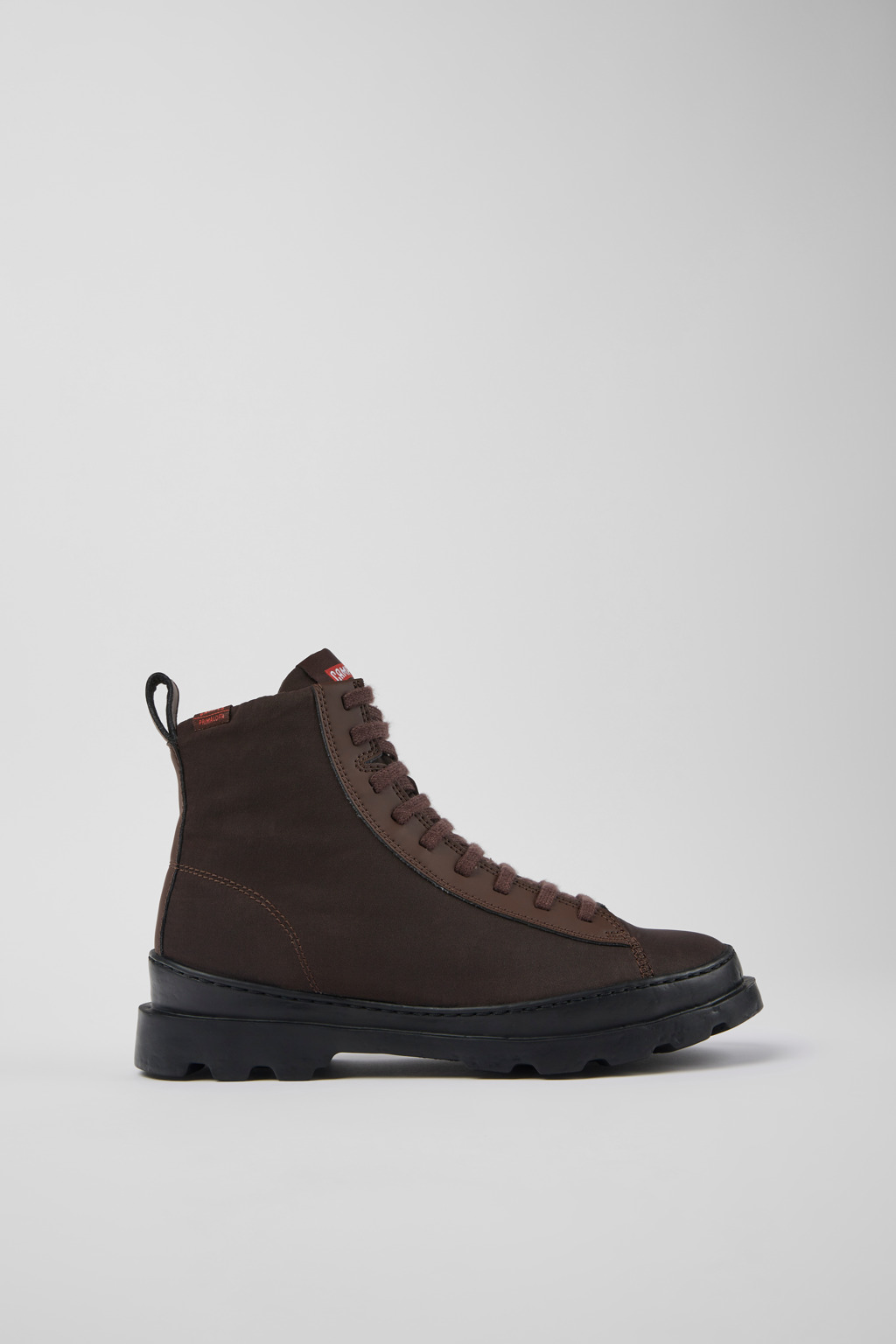 Brutus PrimaLoft® Brown lace-up boots for women - Image 2