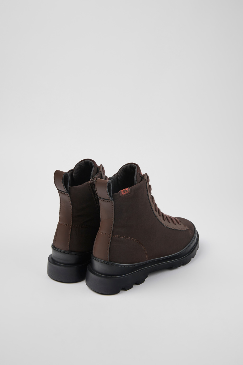 Brutus PrimaLoft® Brown lace-up boots for women - Image 3