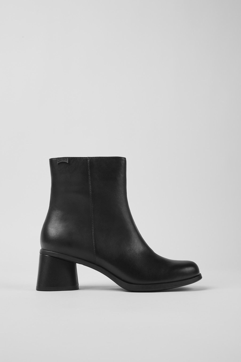 Kiara Black leather ankle boots - Image 2