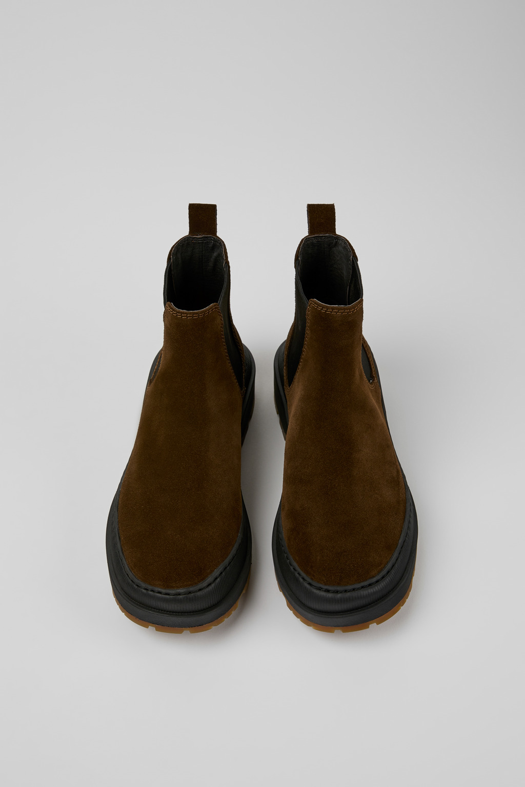 Brutus Trek MICHELIN Brown nubuck ankle boots for women - Image 4