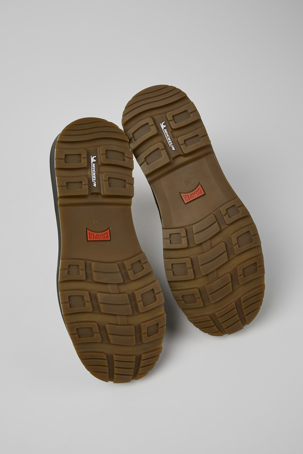 Brutus Trek MICHELIN Brown nubuck ankle boots for women - Image 5