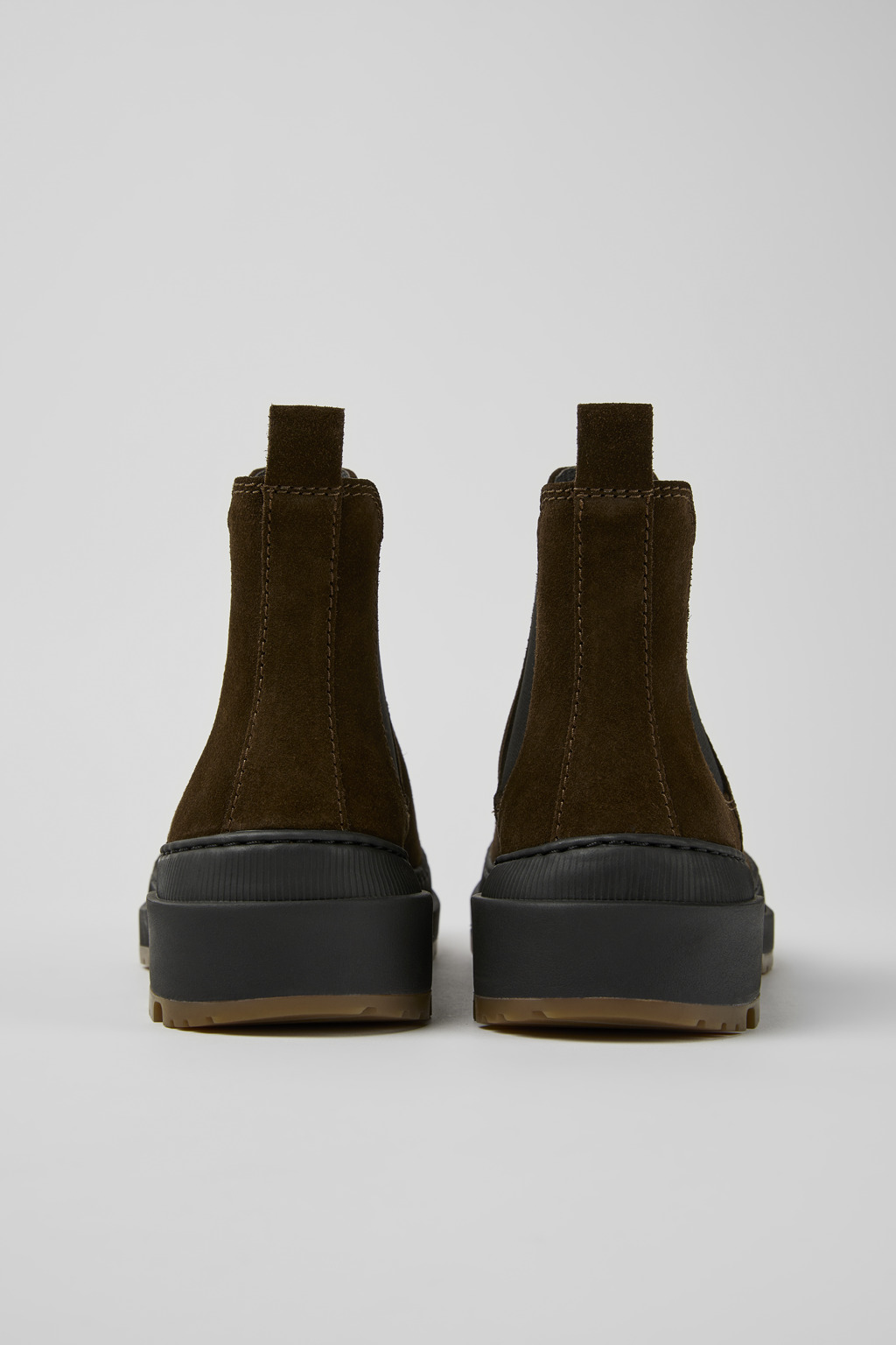 Brutus Trek MICHELIN Brown nubuck ankle boots for women - Image 3